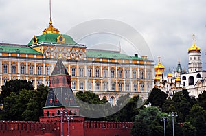 Moscow Kremlin architecture. Grand Kremlin Palace