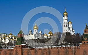 Moscow, Kremlin cathedrals photo