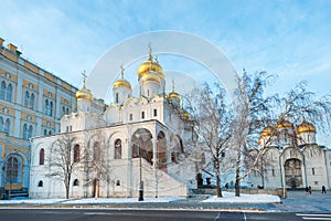 Moscow Kremlin cathedrals photo