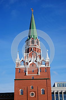 Moscow Kremlin. Color photo.