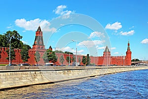 Moscow Kremlin and Moskva River