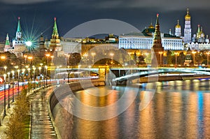 Moscow, Kremlin and Moskva River, Russia