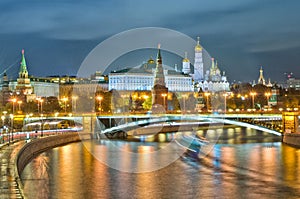 Moscow, Kremlin and Moskva River, Russia