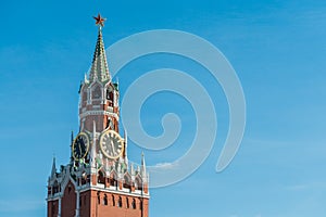Moscow Kremlin Spasskaya Tower