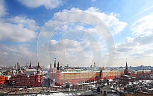 Moscow Kremlin on sunny day