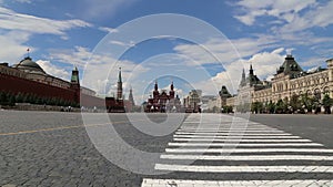 Moscow Kremlin on a sunny summer day, Russia