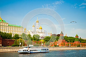 Moscow Kremlin at sunset