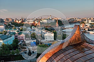 Moscow Kremlin at sunset