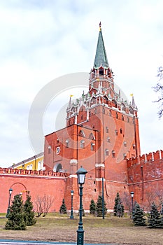 Moscow. Kremlin. Troitskaya tower