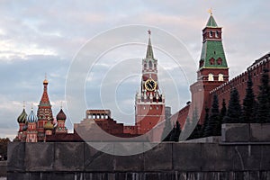 Moscow Kremlin. UNESCO World Heritage Site.