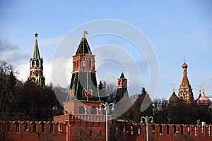 Moscow Kremlin. UNESCO World Heritage Site.