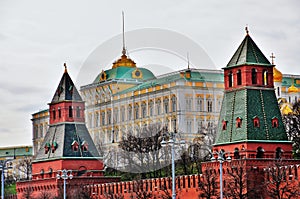 Moscow Kremlin. UNESCO World Heritage Site.