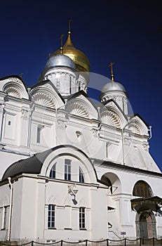 Moscow Kremlin. UNESCO World Heritage Site. Achangels church