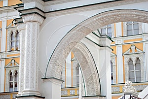 Moscow Kremlin. UNESCO World Heritage Site. Faceted Chamber.