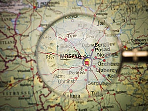 Moscow map