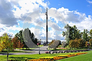 Moscow monument