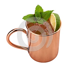 Moscow Mule in a Copper Mug