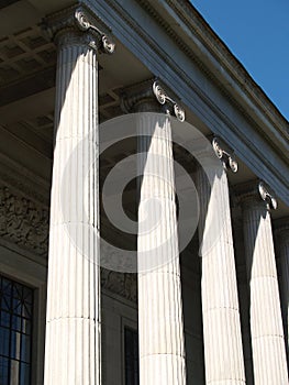 Moscow Museum of Fine Arts portico