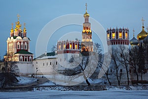 Moscow in the night