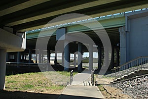 Moscow Oblast. Pushkino County. Tarasovka. Bridge.