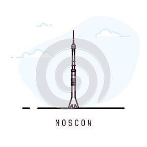 Moscow Ostankino tower
