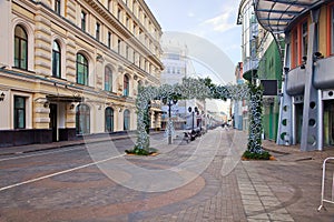 Moscow. Pedestrian street