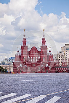 Moscow. Red Square. Historical museu