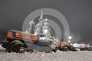 Moscow Red Square in winter