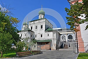 Moscow, Russia, the church of Maxim the blessed on Varvarka street 1698-1699 years built
