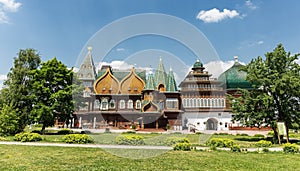 Wooden palace of Tsar Alexei I Mikhailovich in Kolomenskoye, Mos