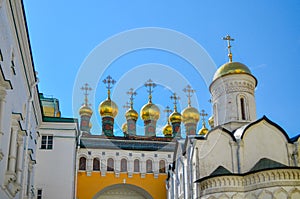 Moscow, Russia, the Kremlin, the Church of the Deposition of Natalia and Gregory, 16th century. photo