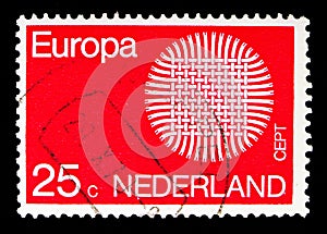 Europa (C.E.P.T.) 1970 - Flaming Sun, serie, circa 1970