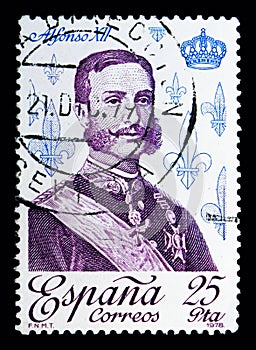 Alfonso XII, Royalty & Monarchies serie, circa 1978