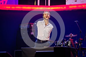 Nicholas James Vujicic speak at Global Synergy Forum 2017