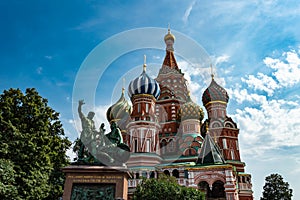 Moscow, Russia. St. Basil`s Cathedral