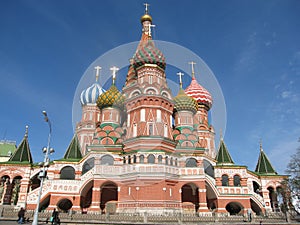 Moscow, Russia, St.Basil's (Pokrovskiy) cathedral