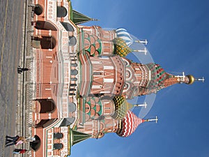 Moscow, Russia, St.Basil's (Pokrovskiy) cathedral