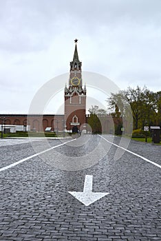 Moscow, Russia. View of the Moscow Kremlin