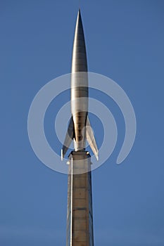 The Monument to the Conquerors of Space, Moscow, Russian federal city, Russian Federation, Russia