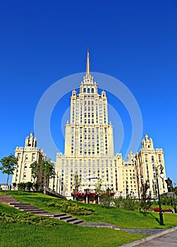 Moscow skyscraper Hotel Radisson Royal (Ukraine)