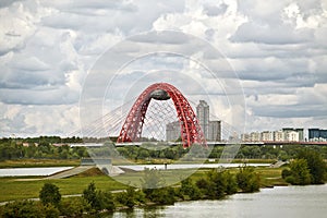 Moscow. Sports complex in Krylatskoe photo