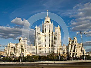 Moscow Stalin large apartment house