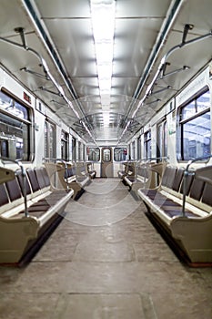 Moscow subway car