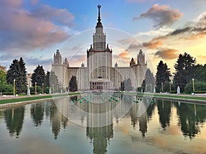 Moscow University, Russian architecture, Soviet architecture, one of the seven sisters of Stalin architecture