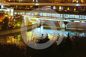 Moscow. view of the metro station