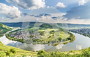 Moselle Loop at Kroev Panorama Germany