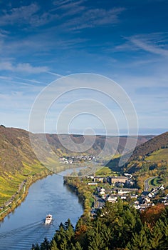 Moselle Valley near Cochem, Germany photo
