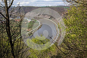moseltal germany in spring