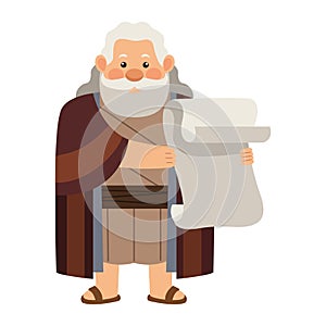 moses holding ten commandments