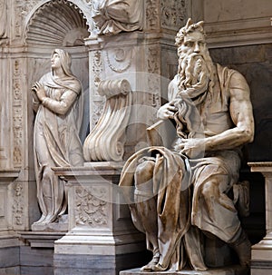 Moses by Michelangelo photo